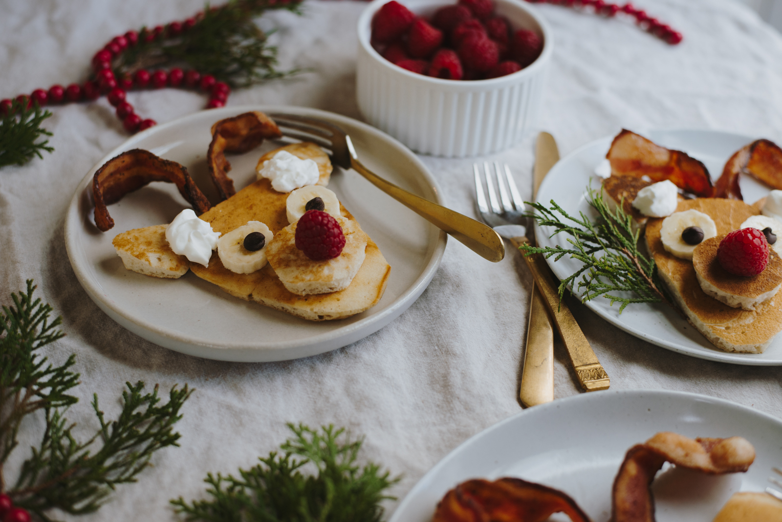 reindeer pancakes for christmas morning