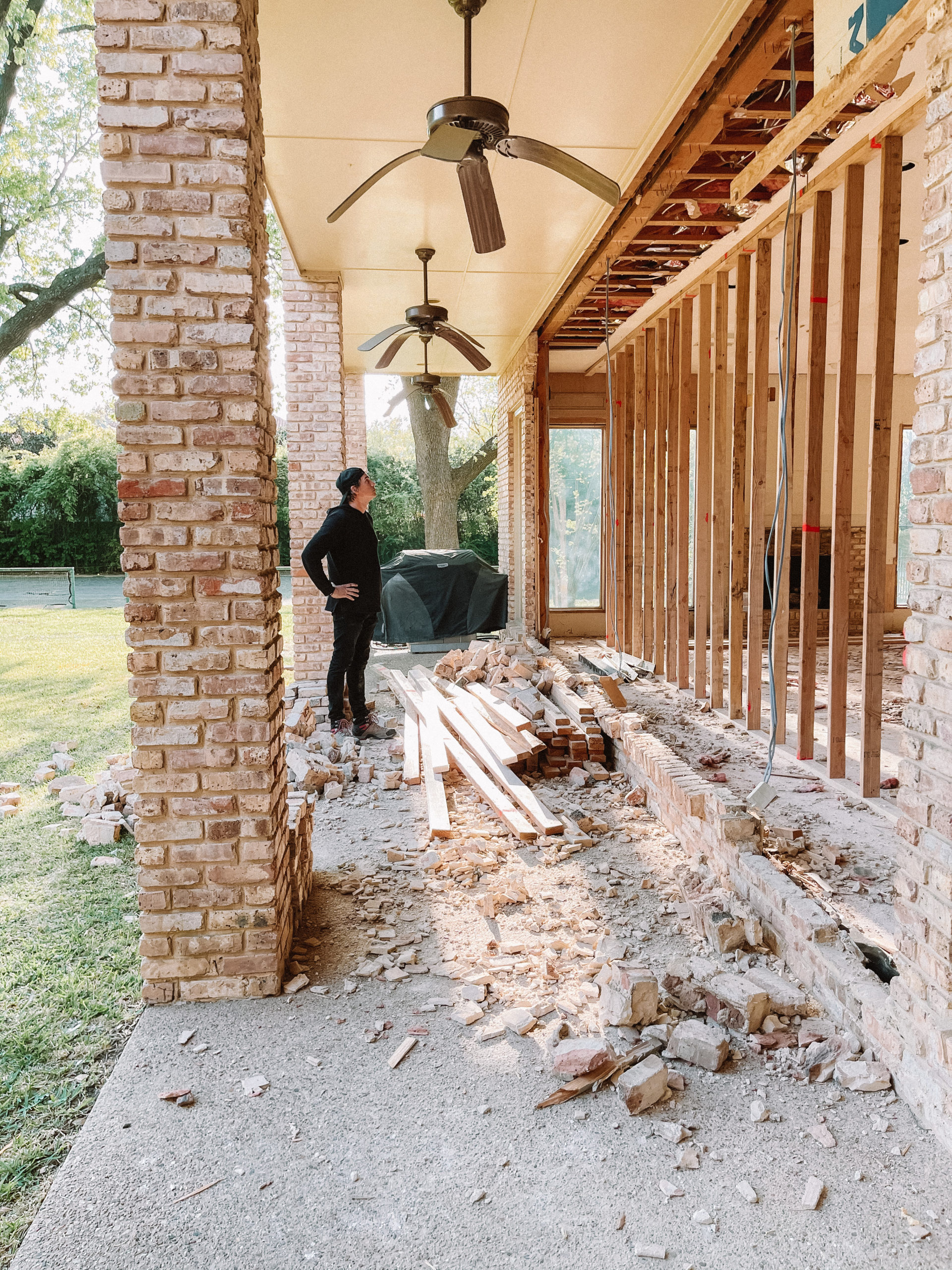 sliding glass door makeover diy
