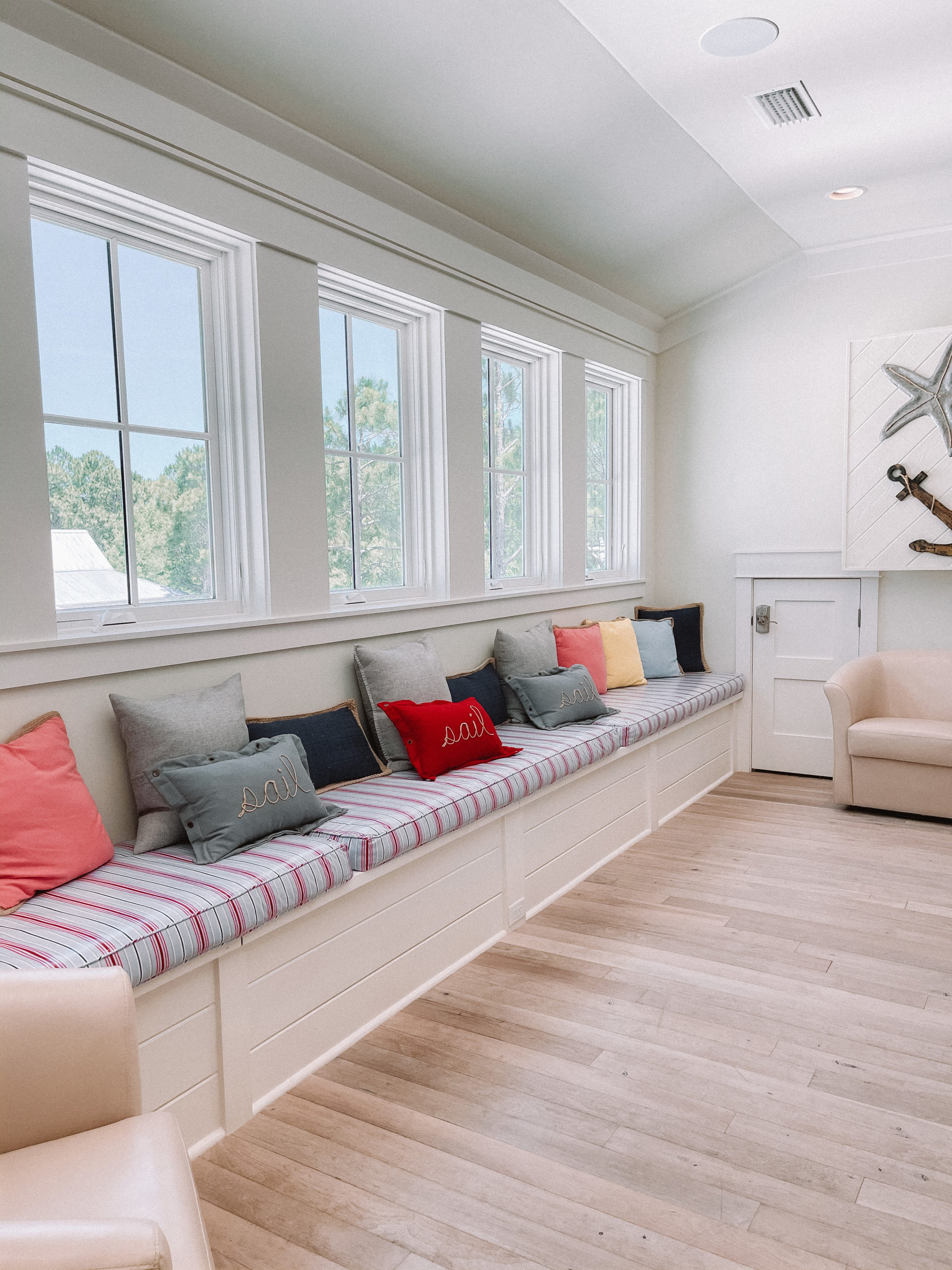 beach house living room