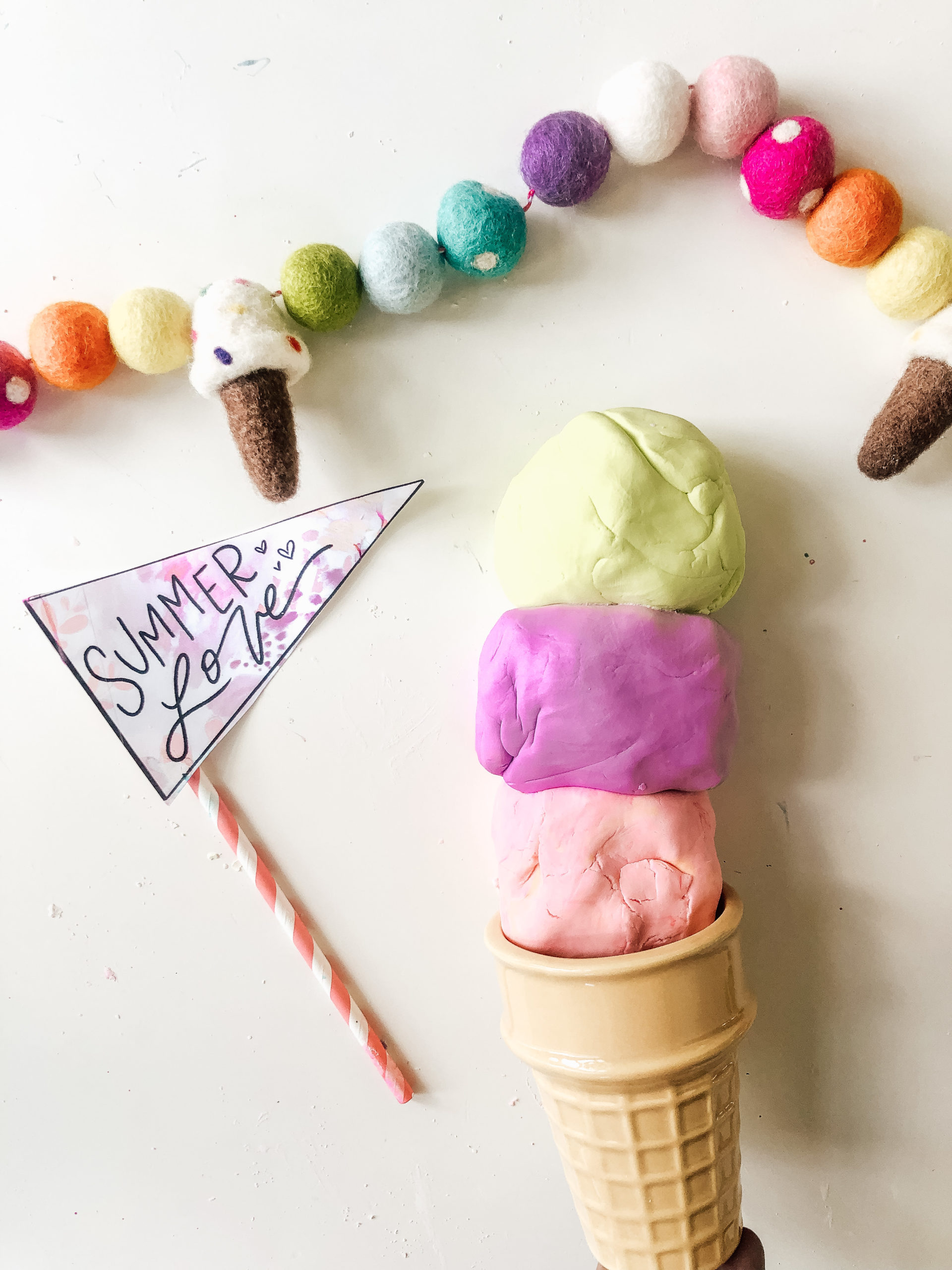 homemade playdough reipe no cook