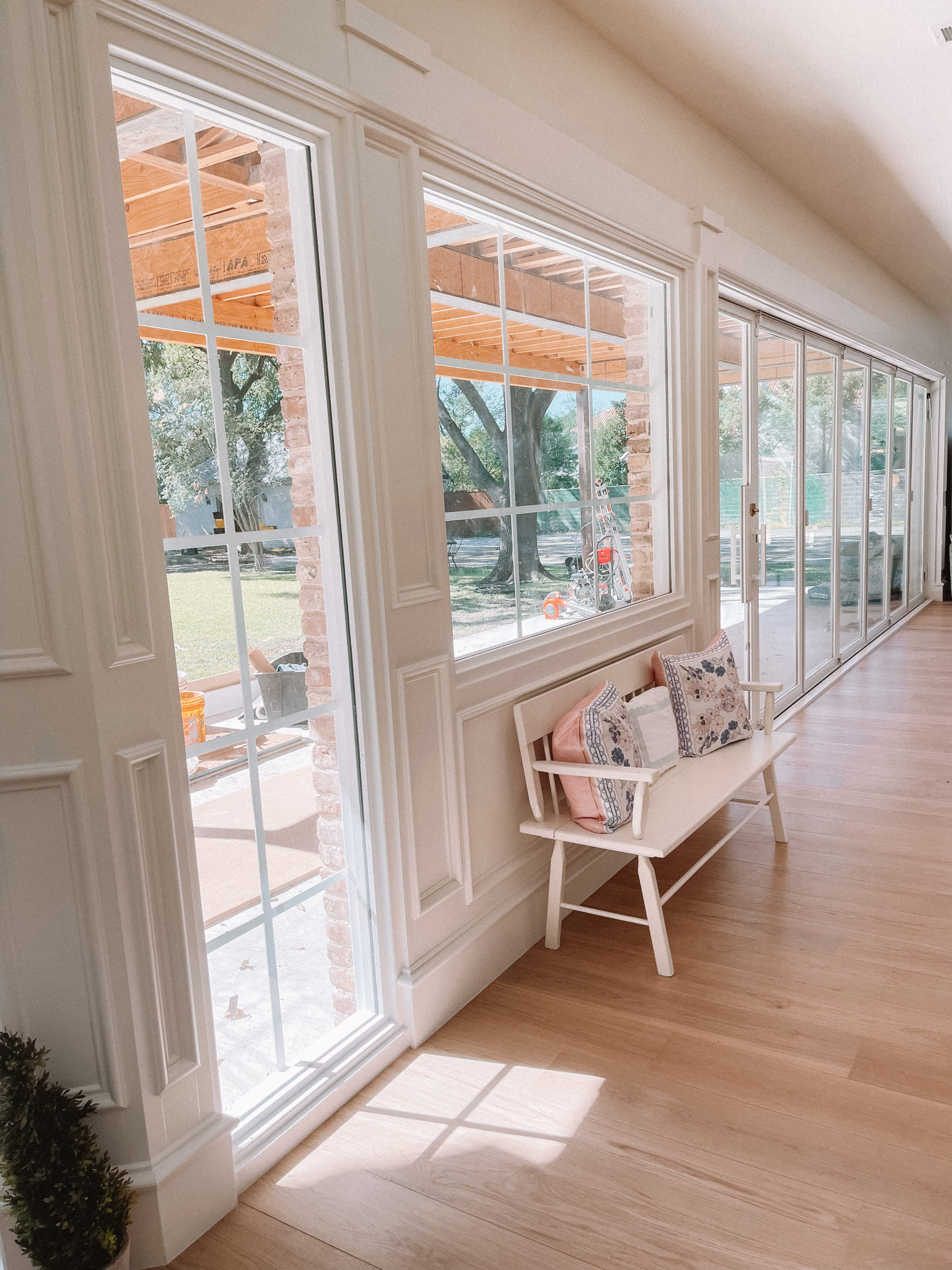 folding glass doors frameless