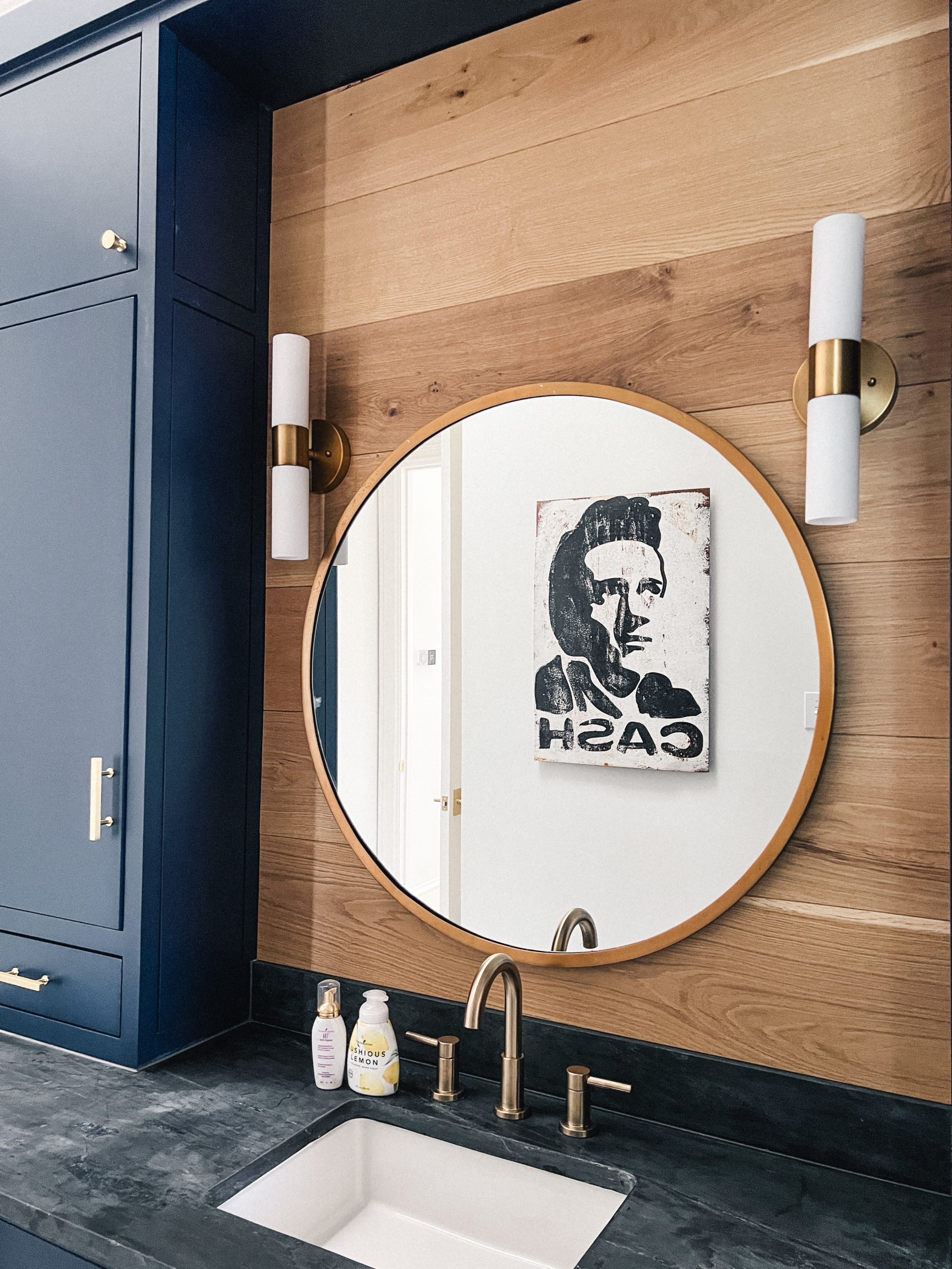 Primary bathroom decor