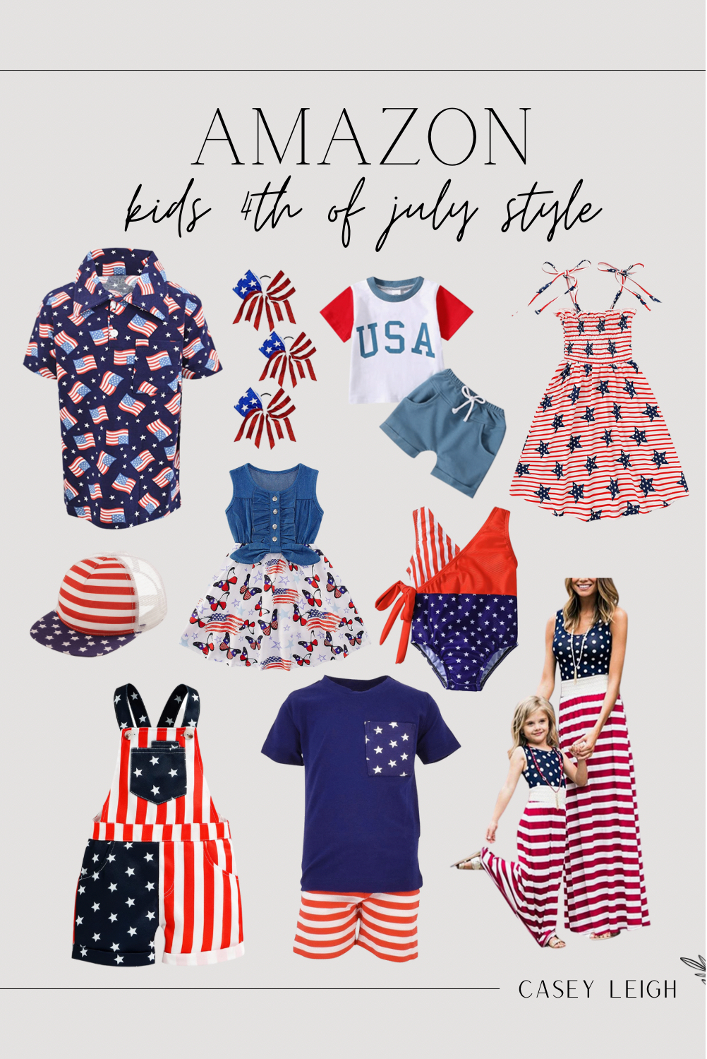 4th of july outfits for kids amazon