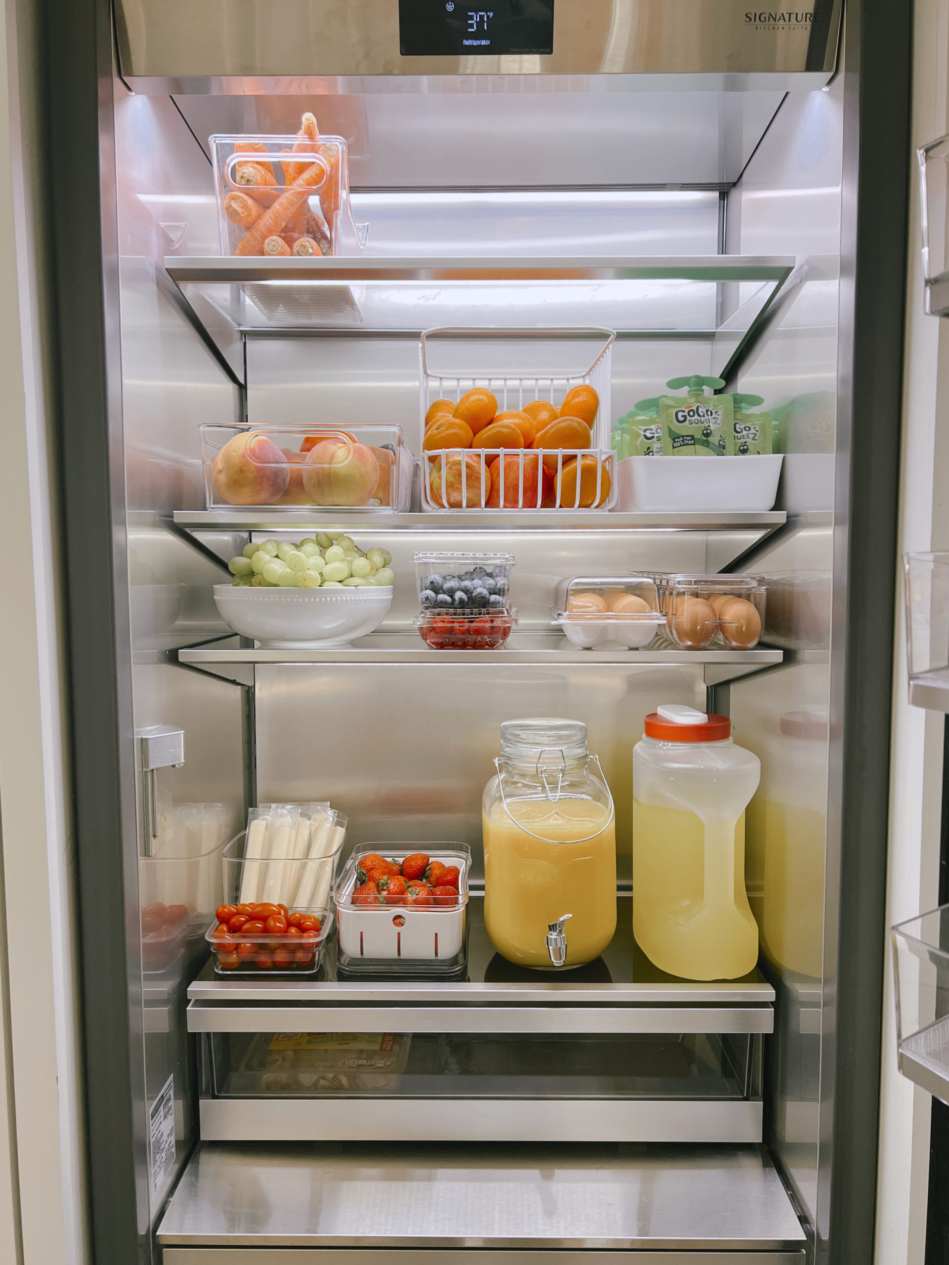 fridge organization wiegands blog
