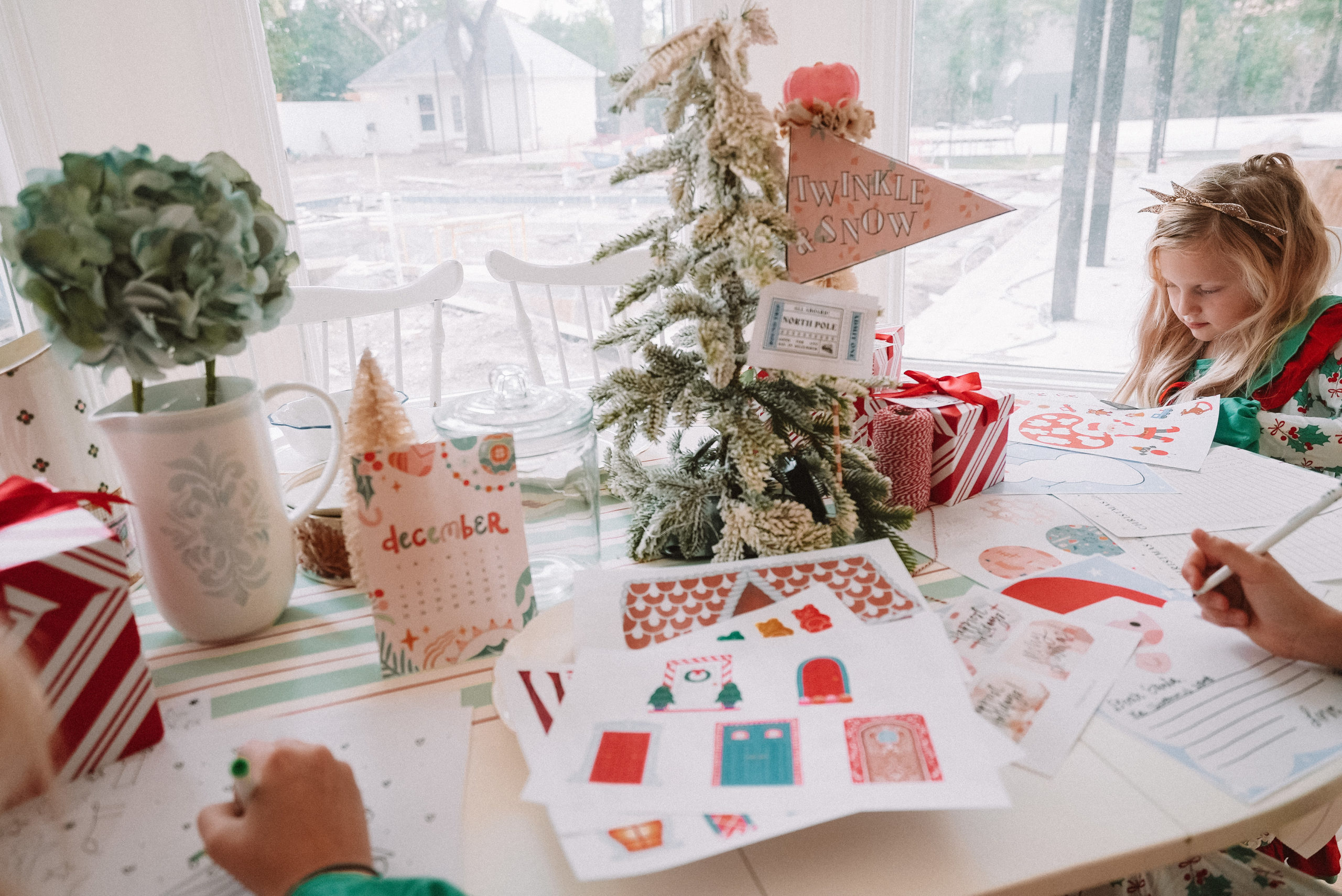 December art for toddlers