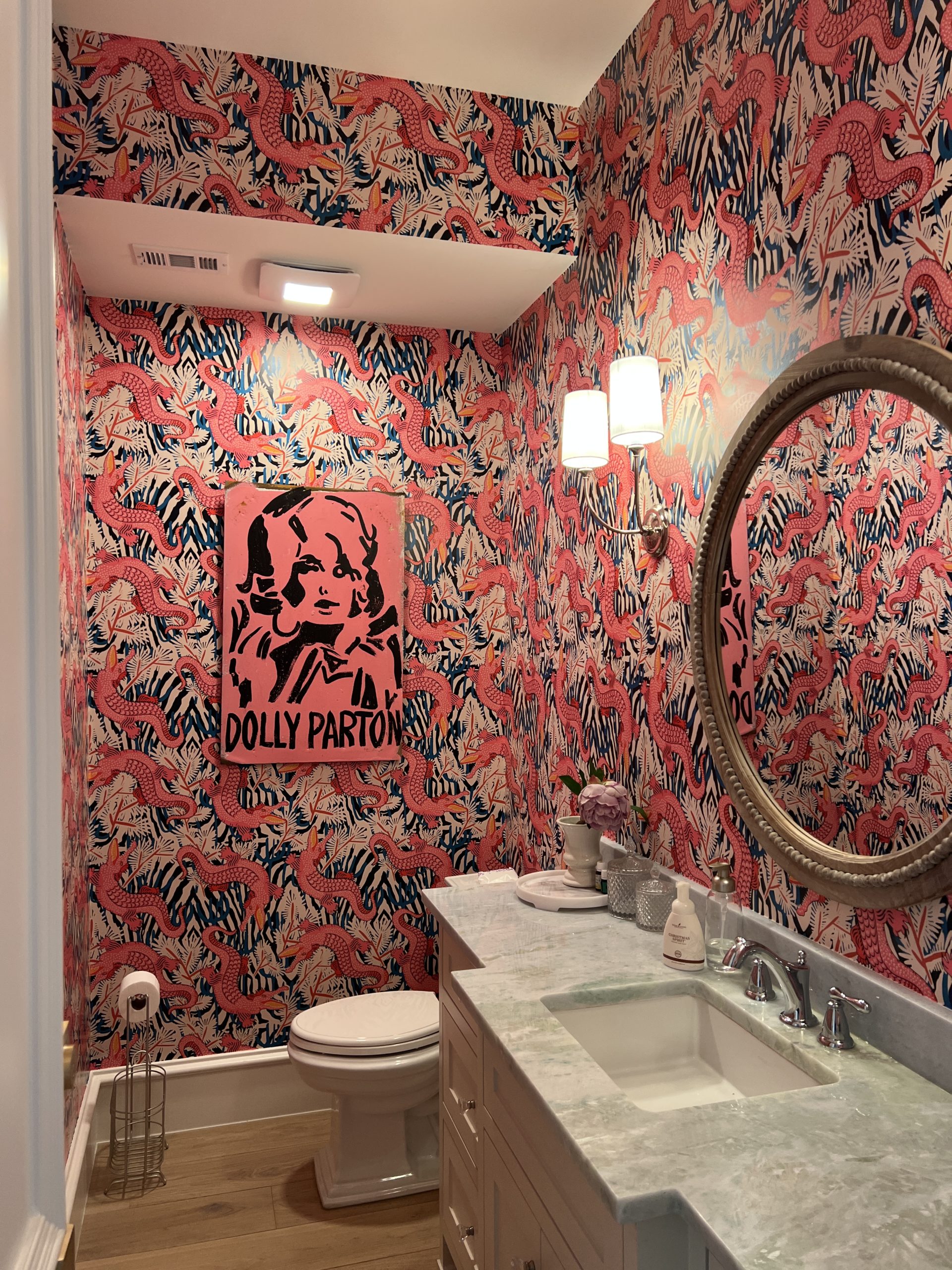 powder bathroom ideas