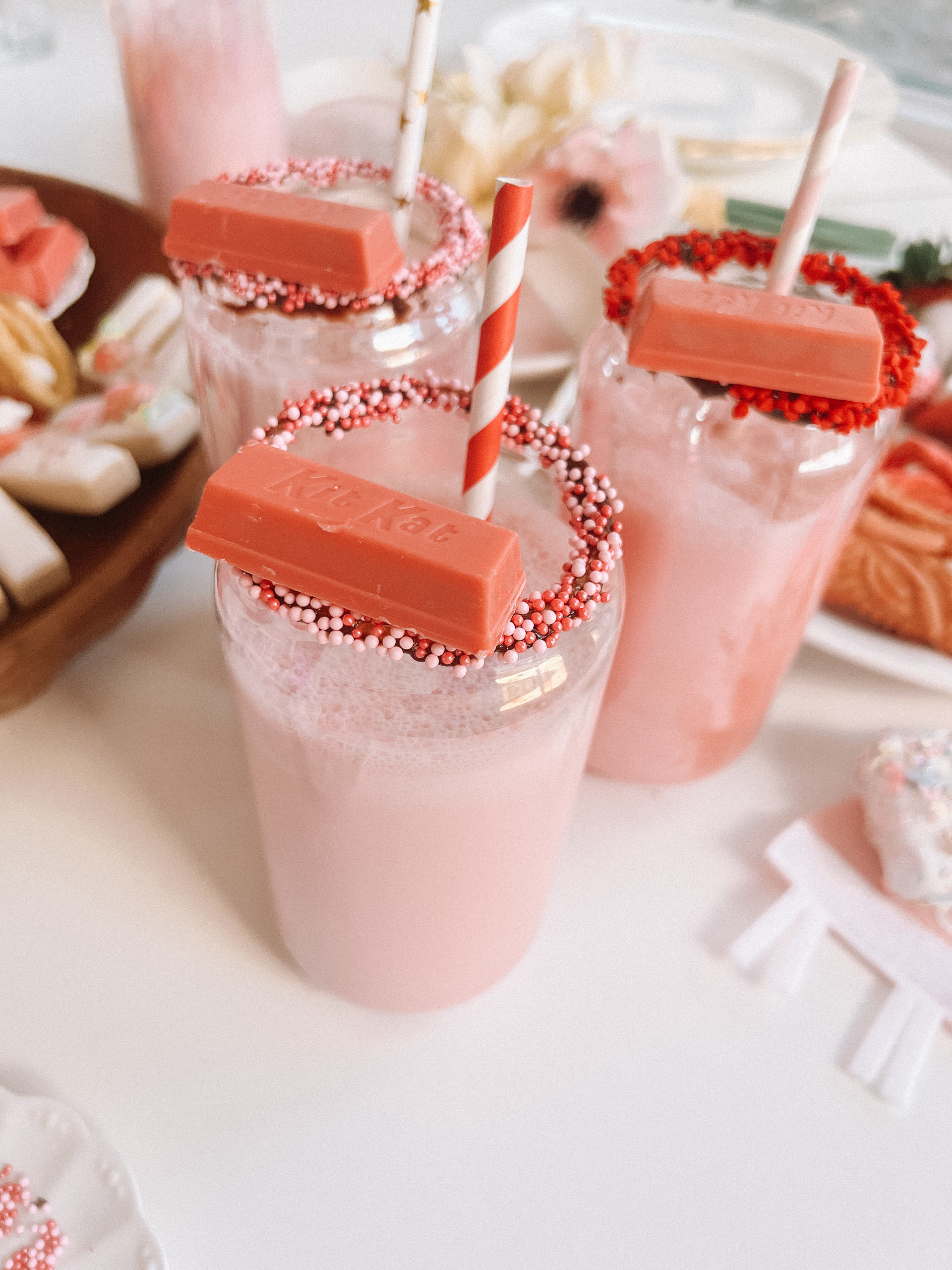 valentine milkshake ideas