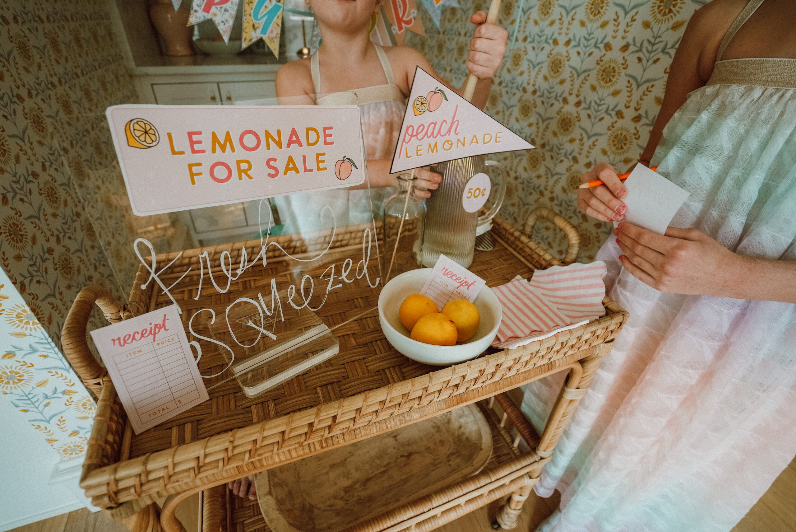 lemonade stand asethetic