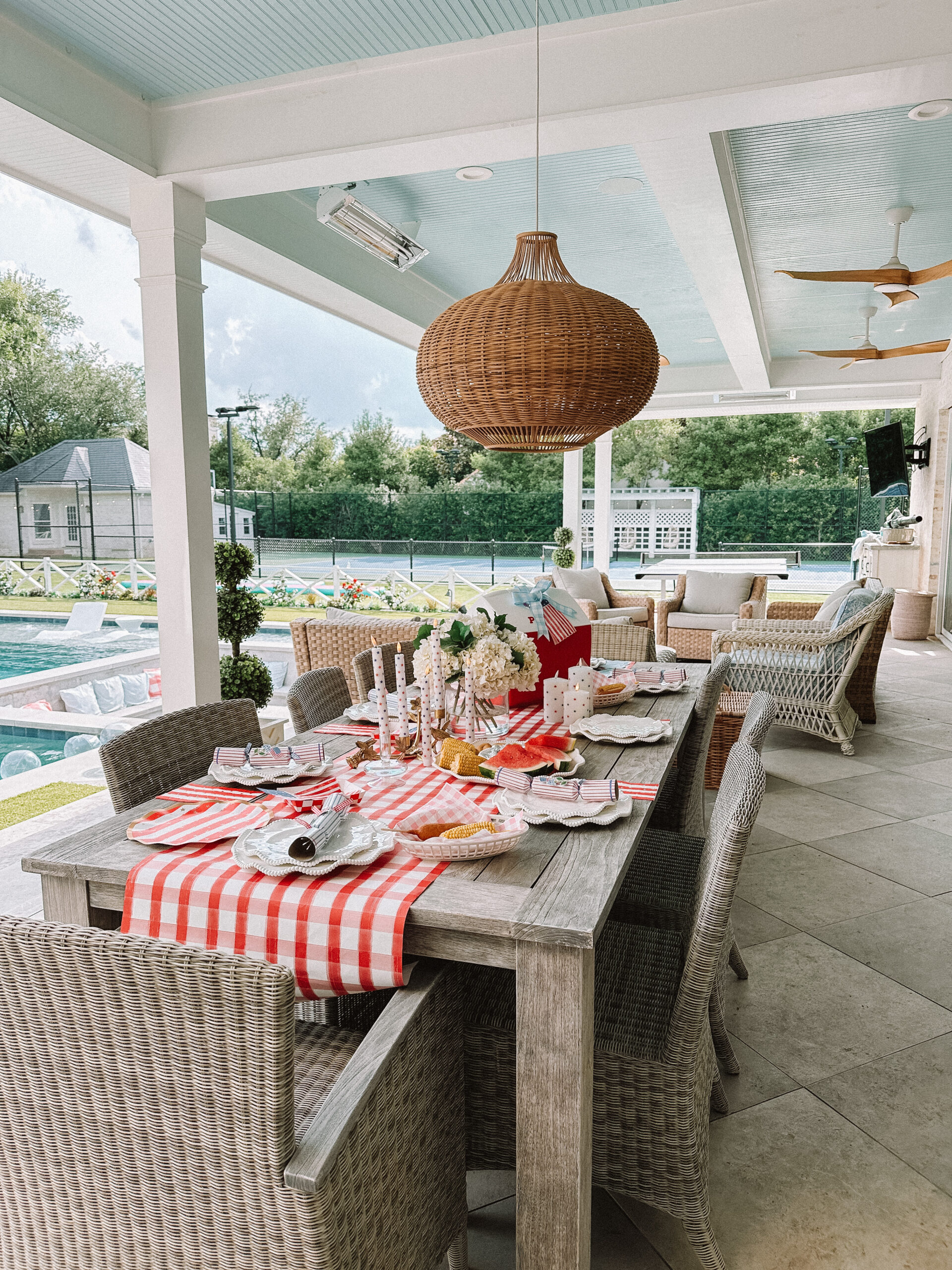 4th of july, outdoor dinner, amazon favorites for 4th of july,  blog 